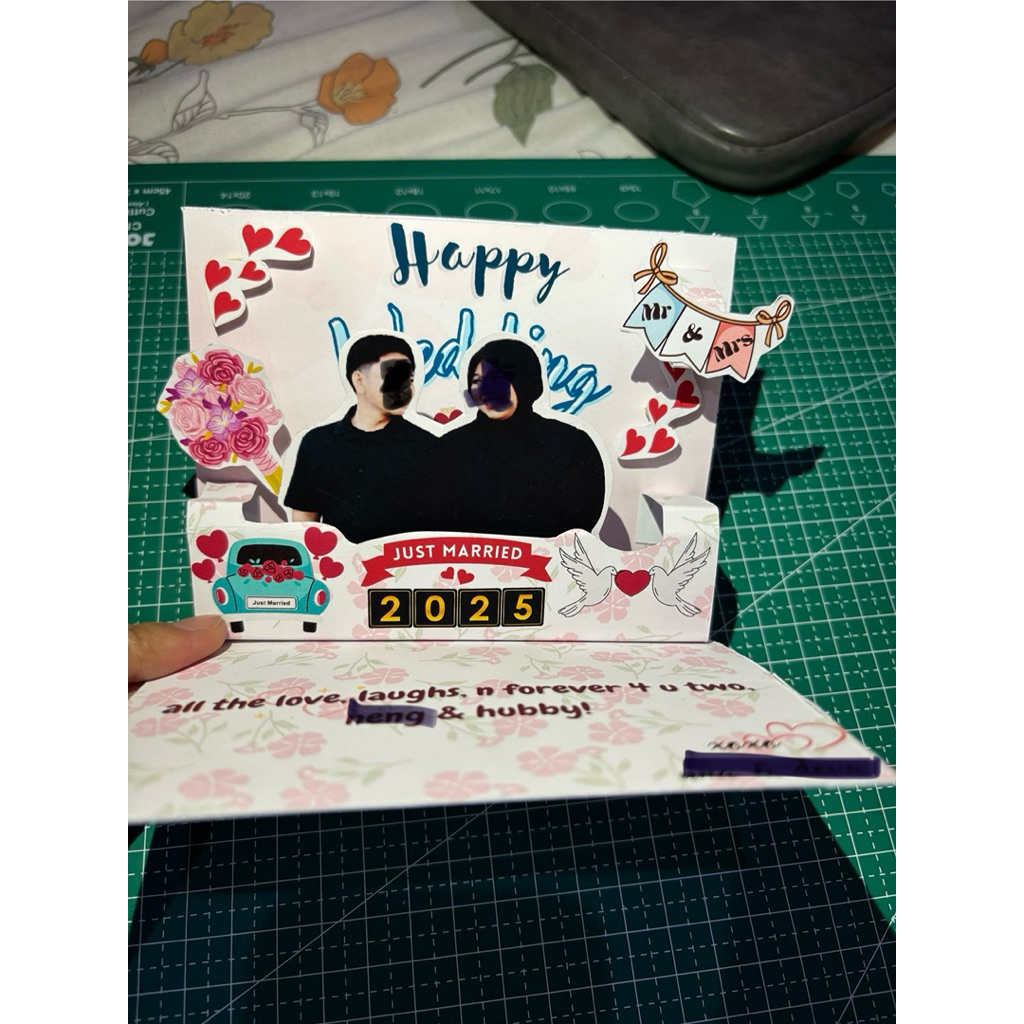 

custom pop up card