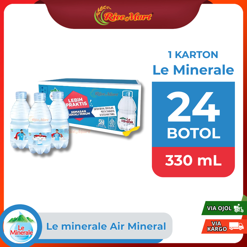 

[[INSTAN] Le Minerale Air Mineral 330 ml (24 Botol)