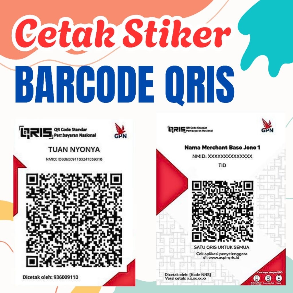 

Cetak Stiker QRIS Anti Air