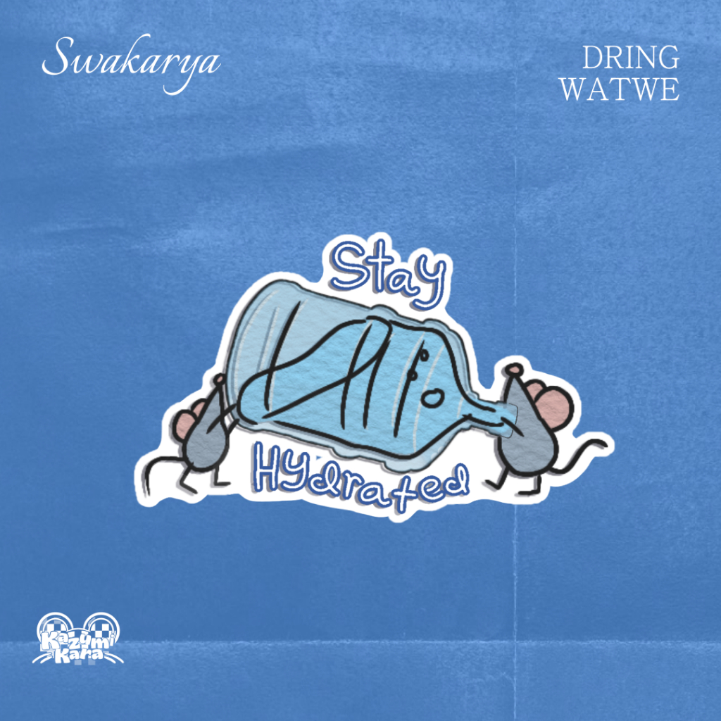 

Stiker stay hydrated