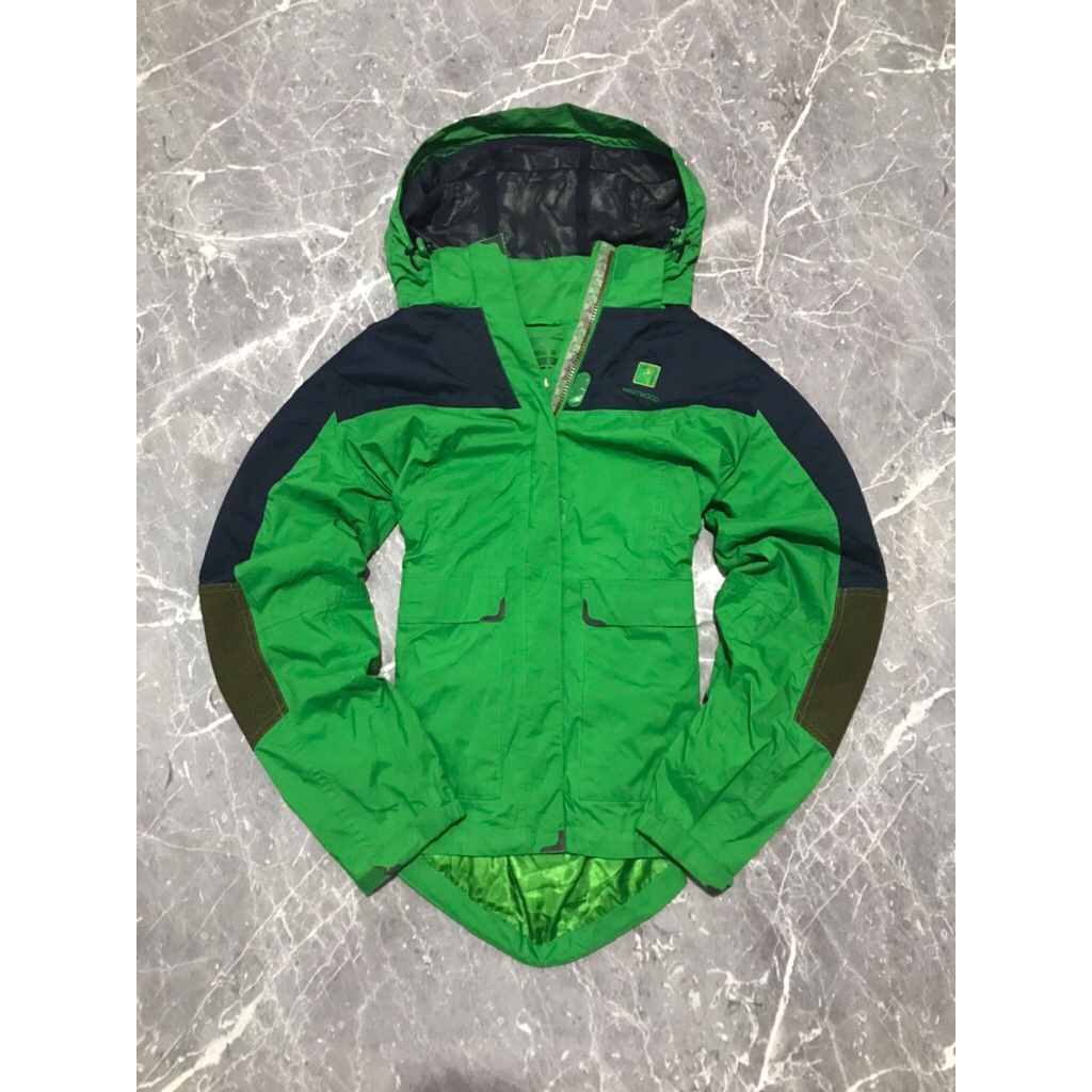 Jaket Outdoor West Wood Gorpcore Corntex Performance Shell