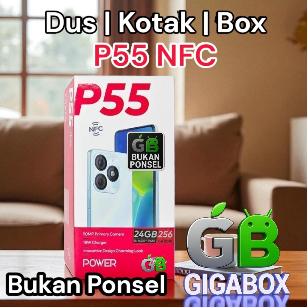 

Dus | Kardus | Box Kemasan P55 NFC – (Dus Only) untuk Pajangan Dekoratif