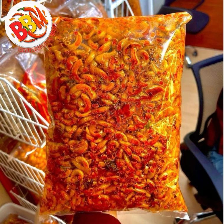 

MAKARONI CIKRUH PEDAS DAUN JERUK 1KG KRIUK GURIH BUMBU MELIMPAH