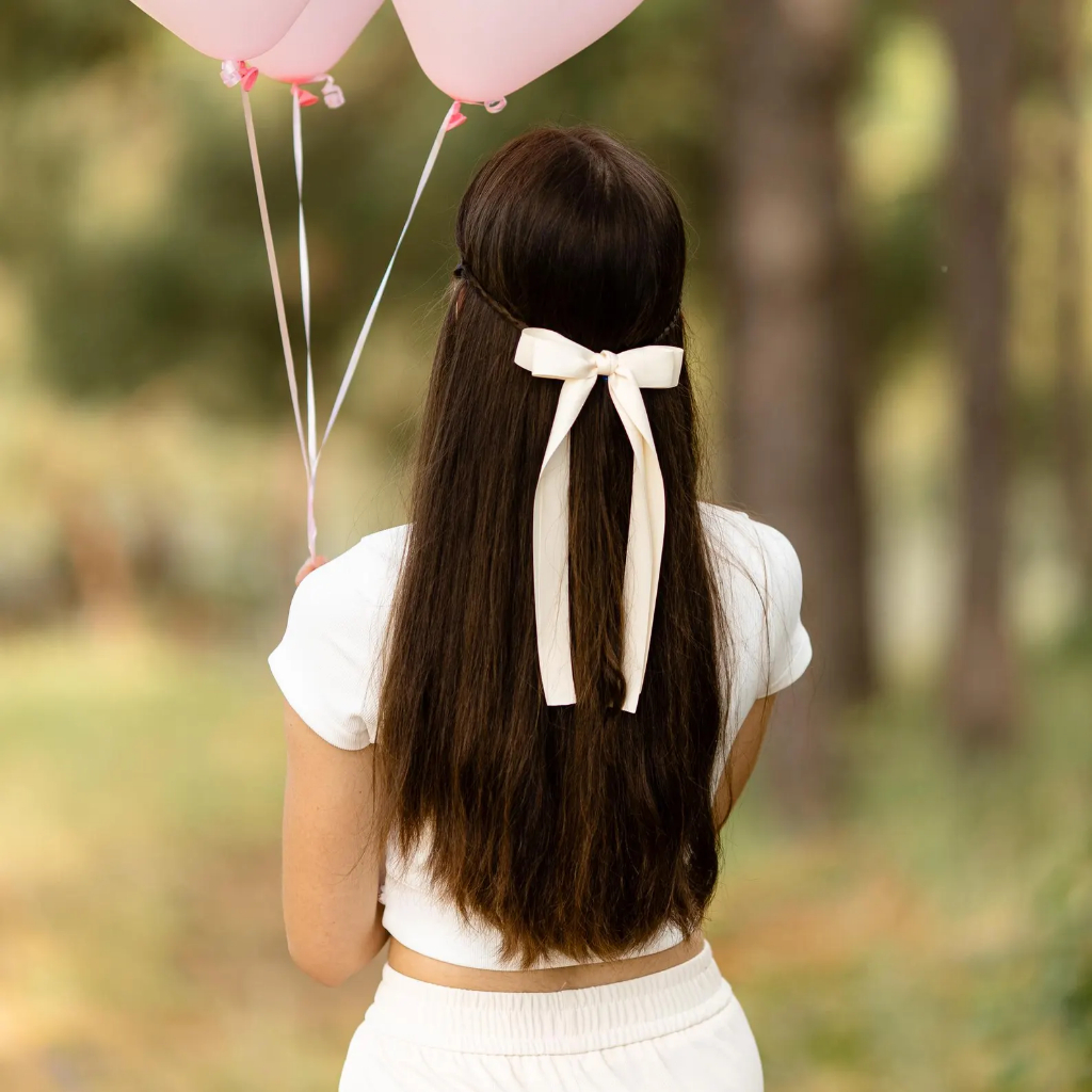 Hair Bow with High Quality Ribbon