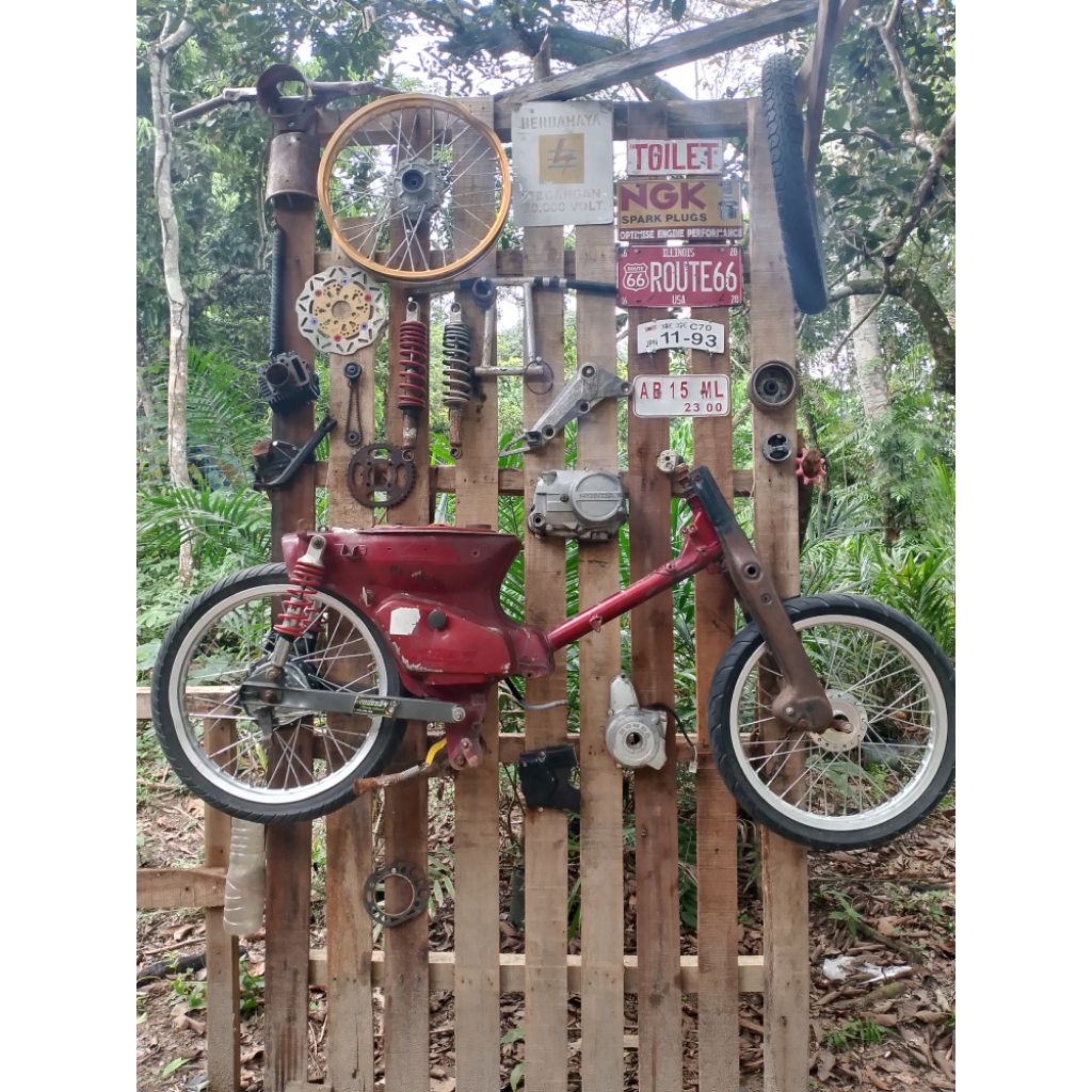 frem c70 tanpa ban rangka saja.