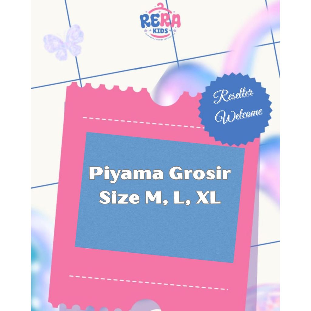 Rerakids - Etalase khusus reseller grosir piyama baju tidur murah