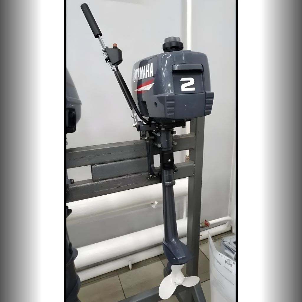 Mesin Tempel Perahu Yamaha 2 Pk 2DMHS Bekas Mesin Perahu Tempel