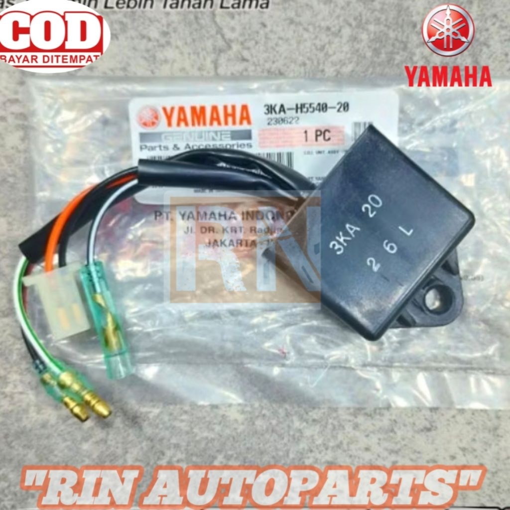 CDI UNIT ASSY RXKING RX-KING RXK RX KING NEW MASTER MORIC ASLI ORI ORIGINAL YAMAHA 3KA-H5540-20