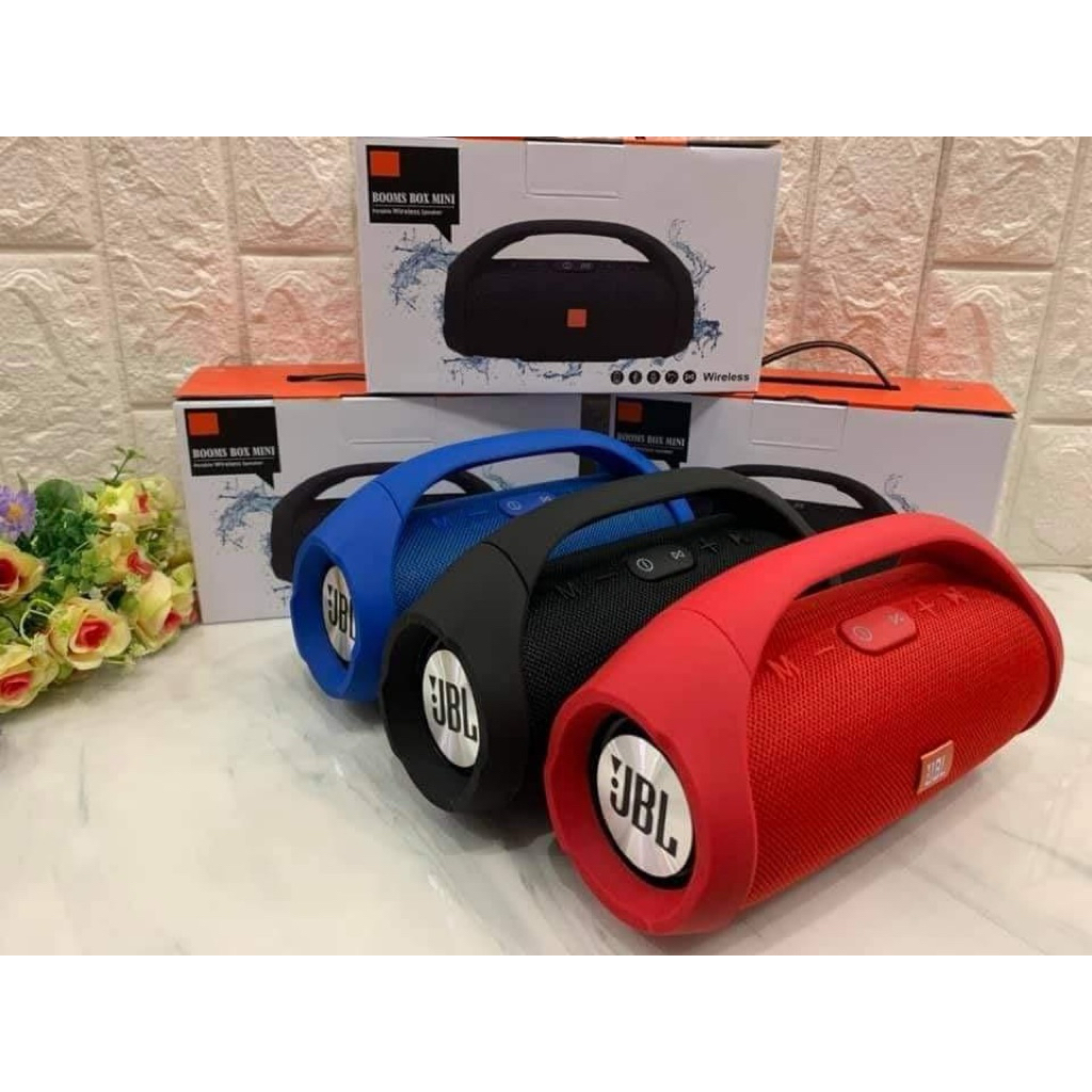 Speaker Bluetooth Boombox Mini / Spiker Murah / Speaker Bluetooth Full Bass / Wireless Bluetooth Por