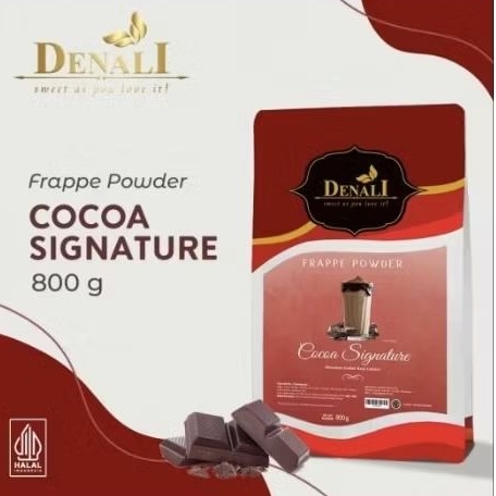 

Bubuk Denali COCOA SIGNATURE 800gr | Powder COKLAT | COKELAT | CHOCO | Minuman Cafe | Minuman Coffee Shop