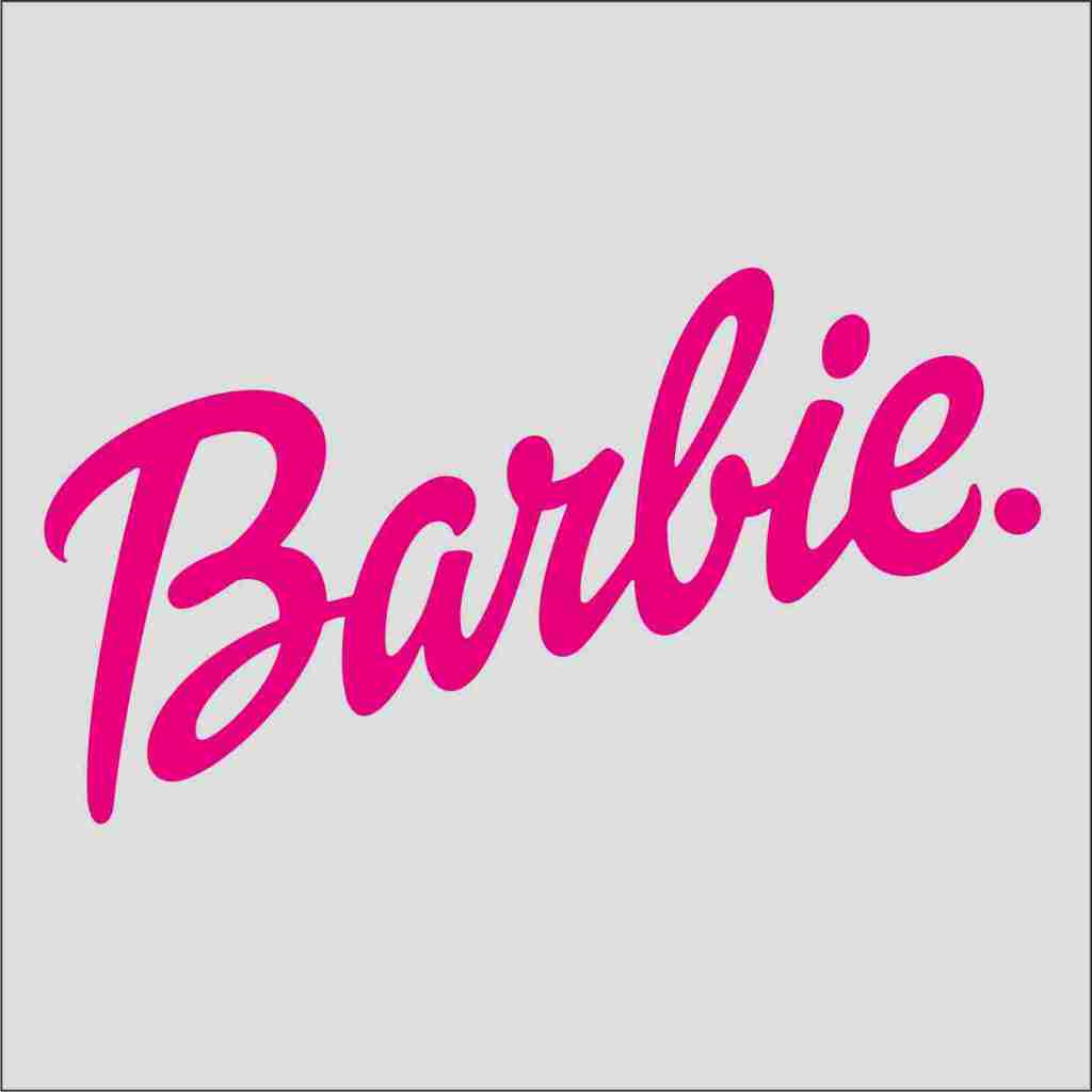 

Cutting Sticker - Stiker Barbie 15x8.4cm