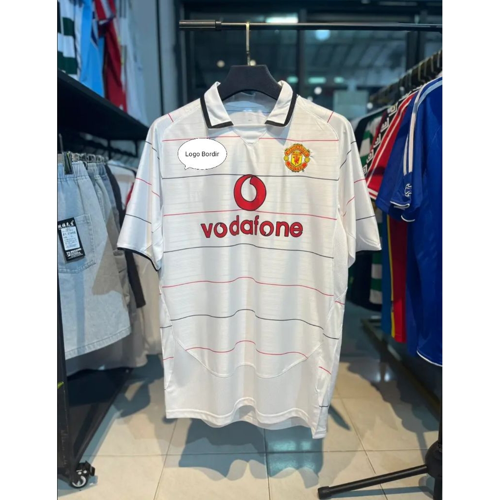 Retro/Vintage | Jersey Retro Mu Putih 2003 2004 03 04 Grade Ori/Jersey GO/Jersey Import/Jersey Thail