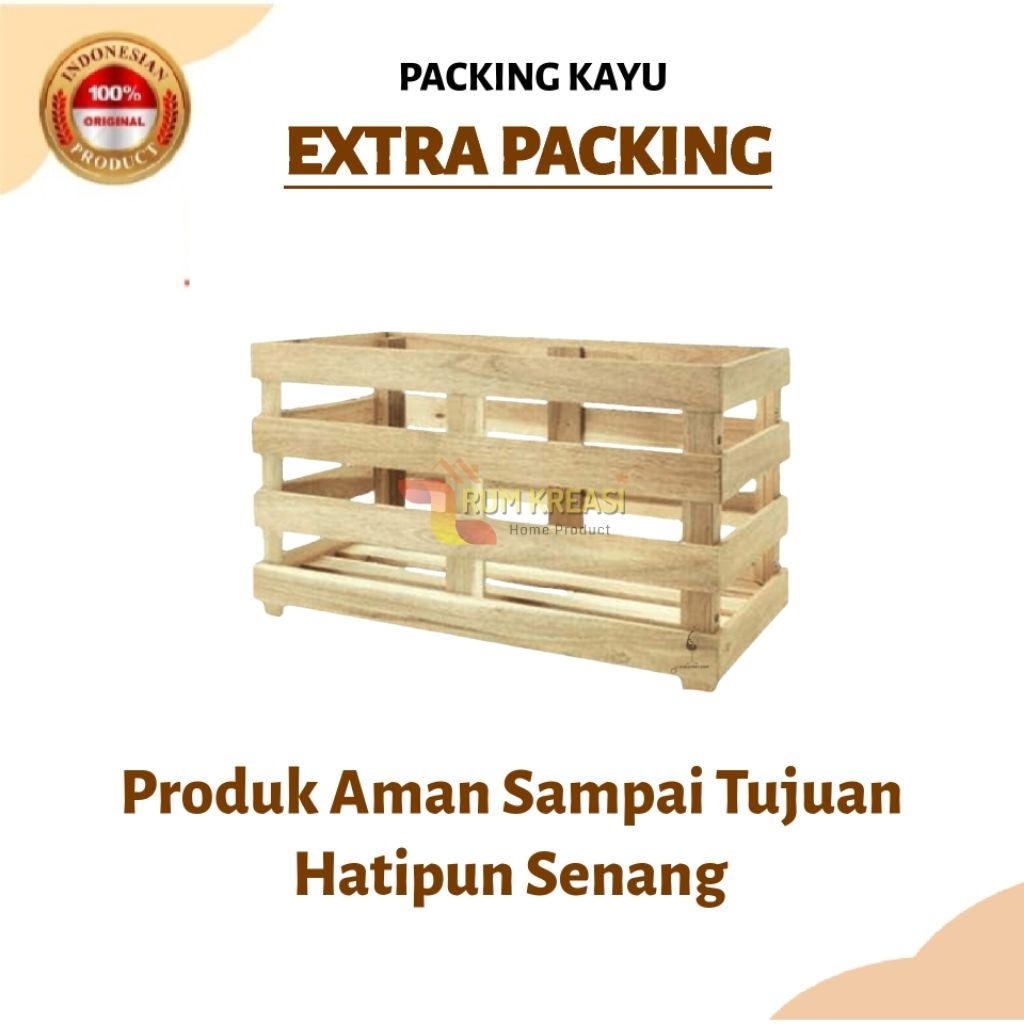 

Extra Paking Kayu tambahan Super Aman