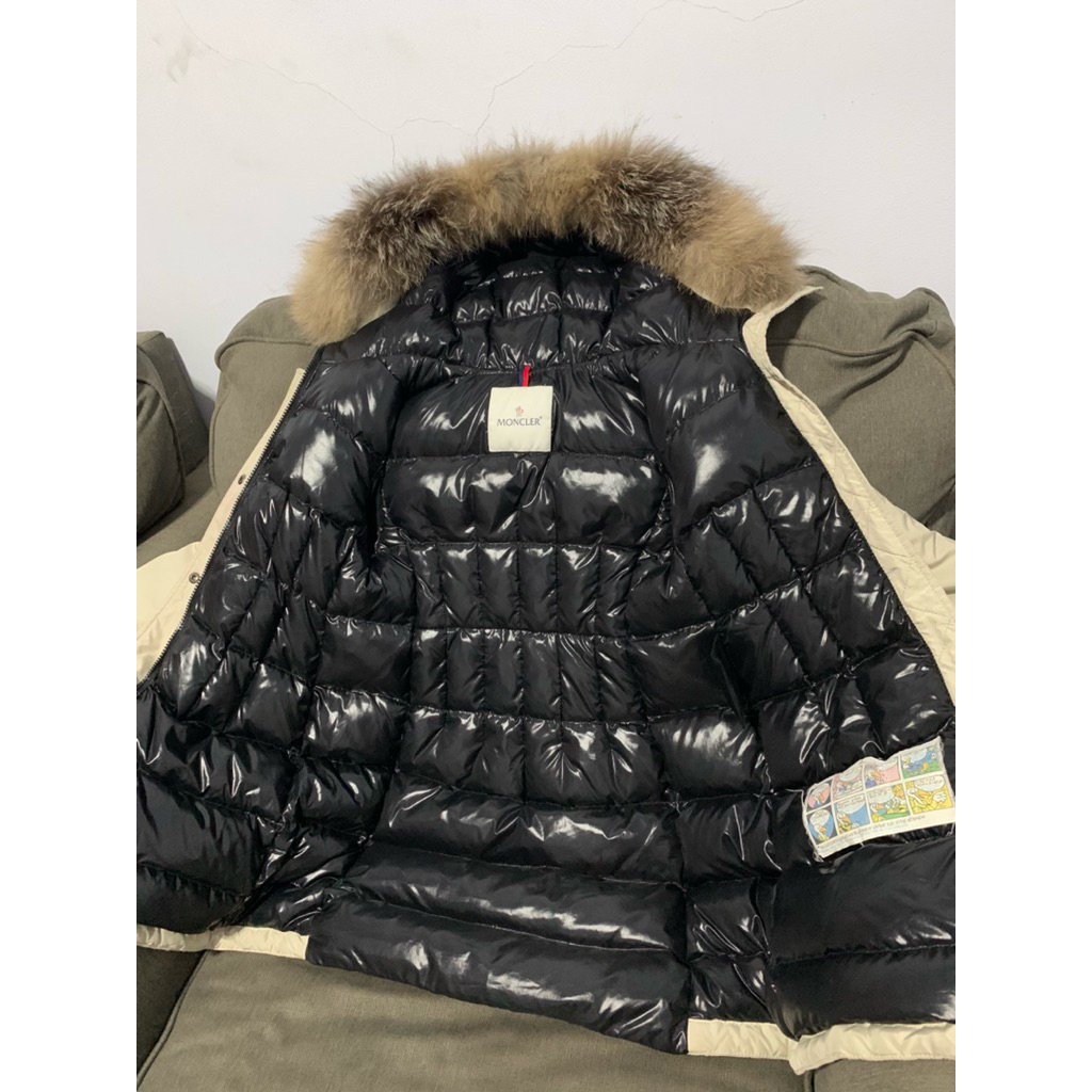 Authentic Moncler down jacket kids 7Y