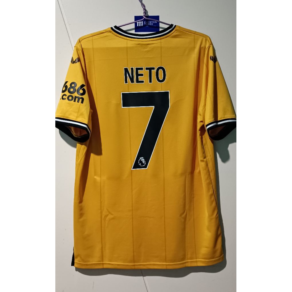 JERSEY WOLVERHAMPTON HOME 2023-24 SIZE L NETO7