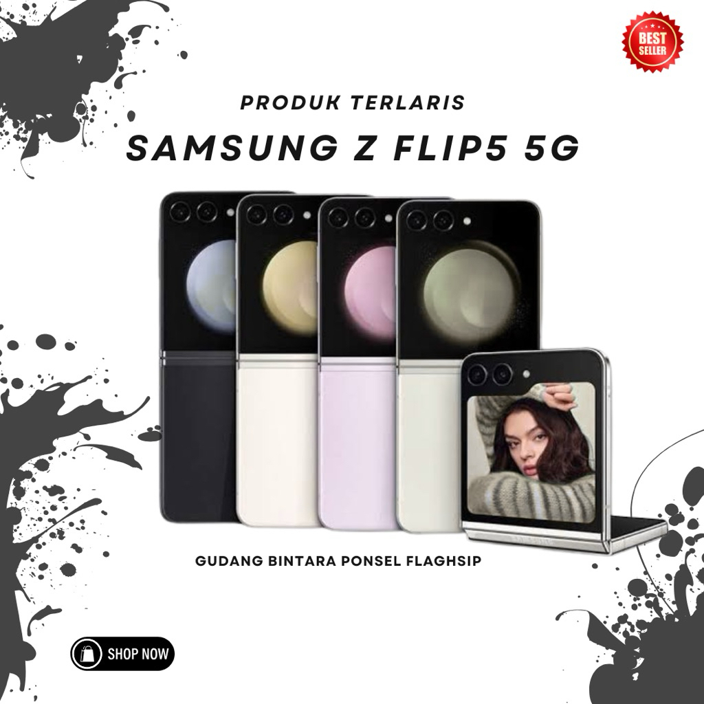 SEIN Samsung Galaxy Z Flip 5 12/256 12/512 GB Second Original Berkualitas