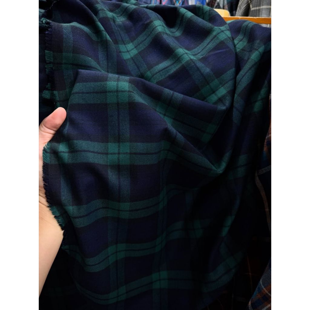 Kain Flannel Kotak Motif Uniqlo Import Premium Shirt/Kemeja/Dress  #gengflannel #flanneluniqlo #flan