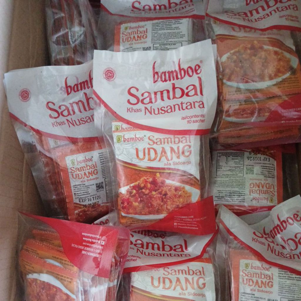 

Bamboe Sambal UDANG ala Sidoarjo 15gr