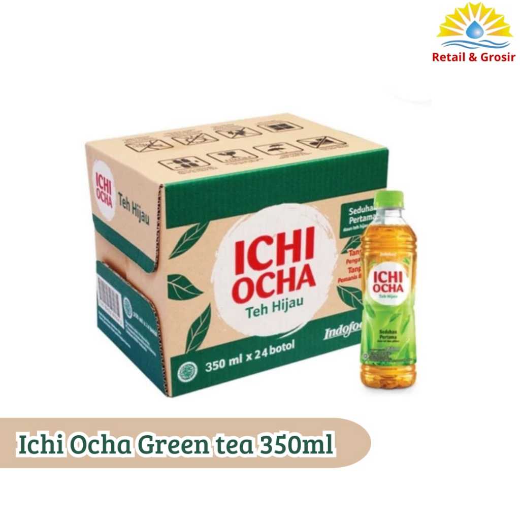 

ICHI OCHA Minuman Green Tea 350ml Dus (24 Botol)
