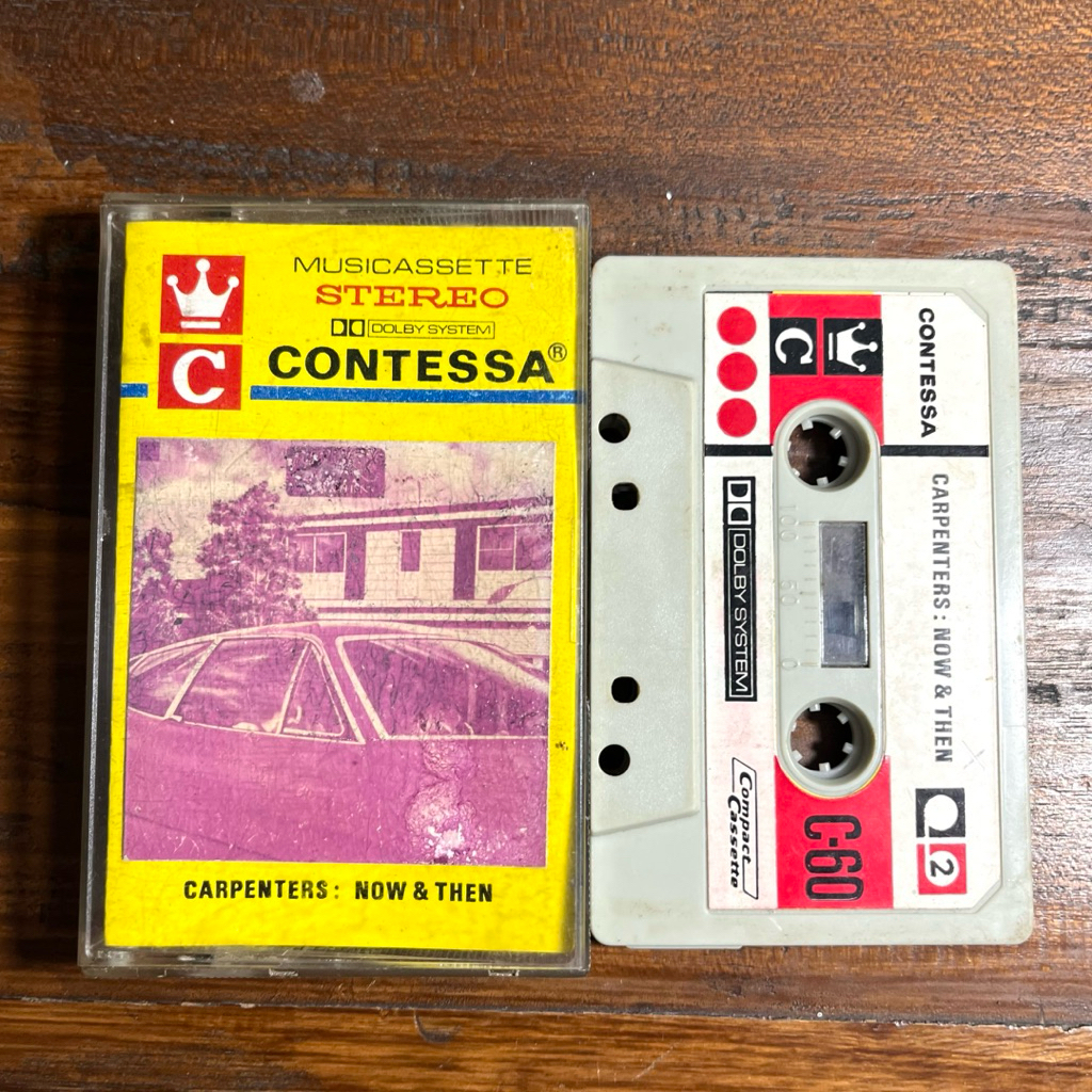 Kaset Pita Carpenters Now & Then (Contessa)