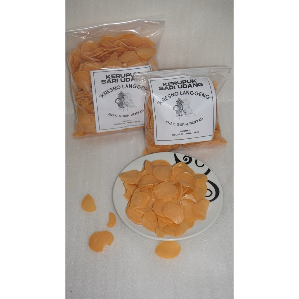 

Kerupuk Udang Untuk Gado-gado,Rujak,Pecel