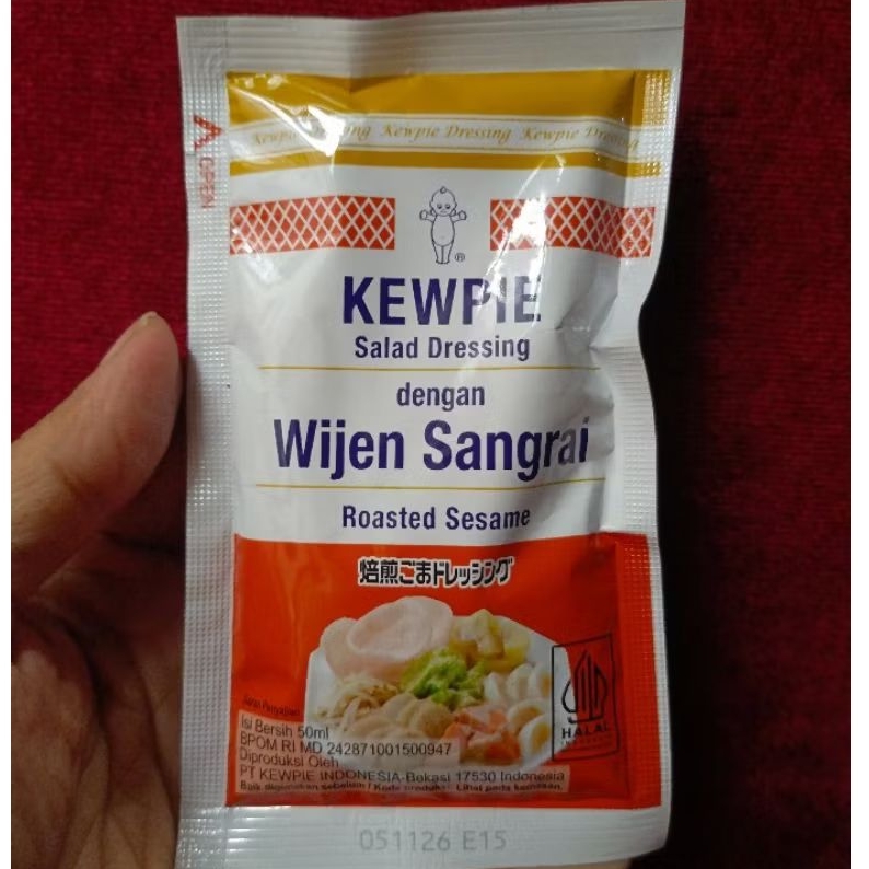 

Kewpie Salad Dressing Dengan Wijen Sangrai 50 ml