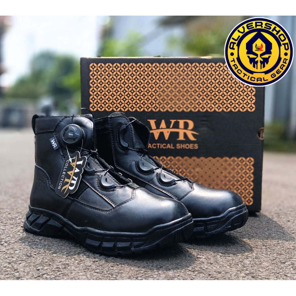 Sepatu Tactical Mid Midtrack WR Tali Putar Model Boa 006 Alvershop_TG