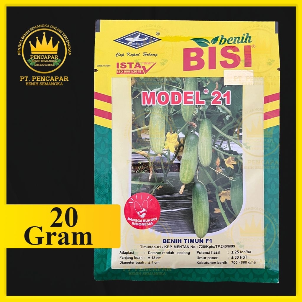 benih timun MODEL 21