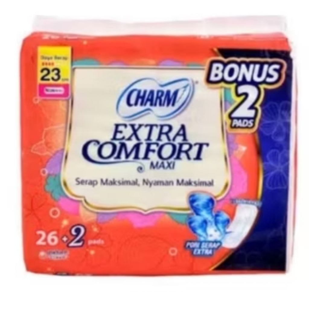 Charm Extra Comfort Maxi Pembalut Wanita No Wings