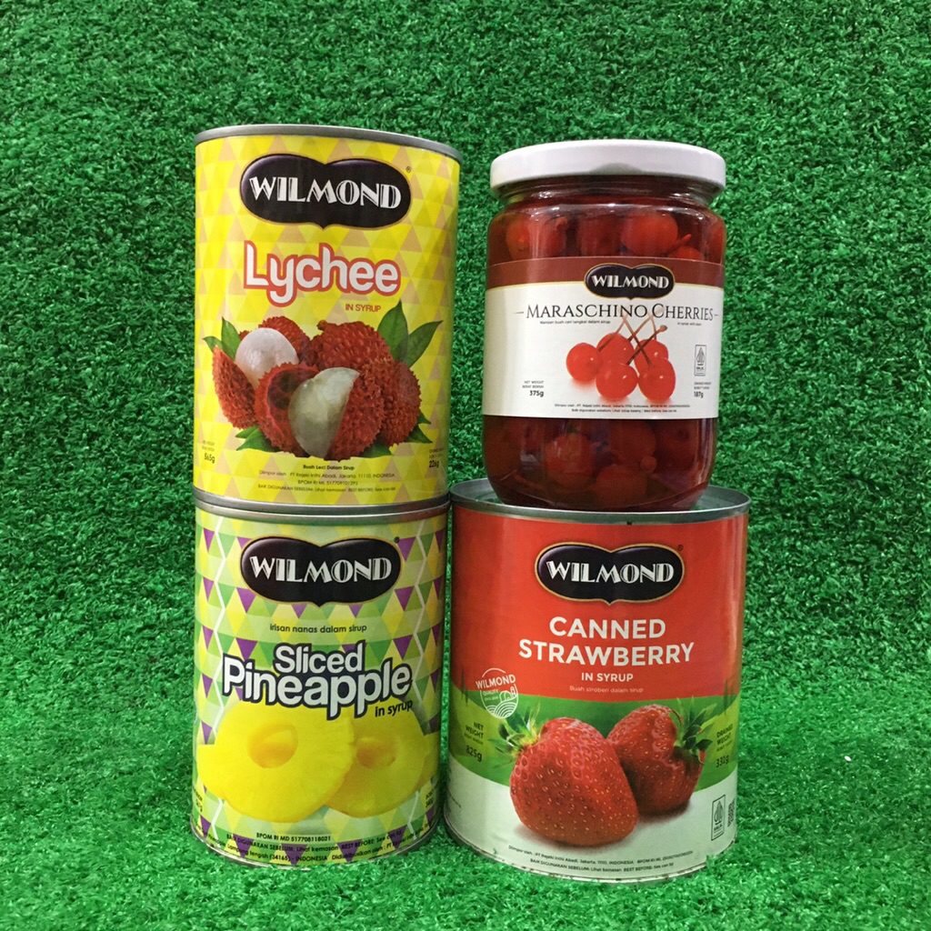 

Wilmond Buah Dalam Kemasan Fruit In Can & Glass Jar Lokal & Impor China HALAL