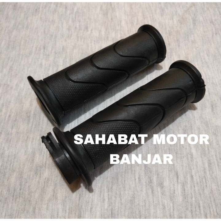 SAHABAT MOTOR Grip Honda + selongsong gas hangrip sarung gas BEAT F1 BEAT POP VARIO 150 VARIO 125 RE