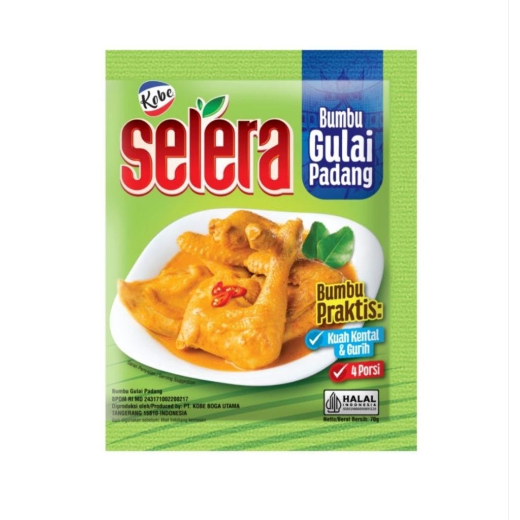 

KOBE Gulai Padang 70gr