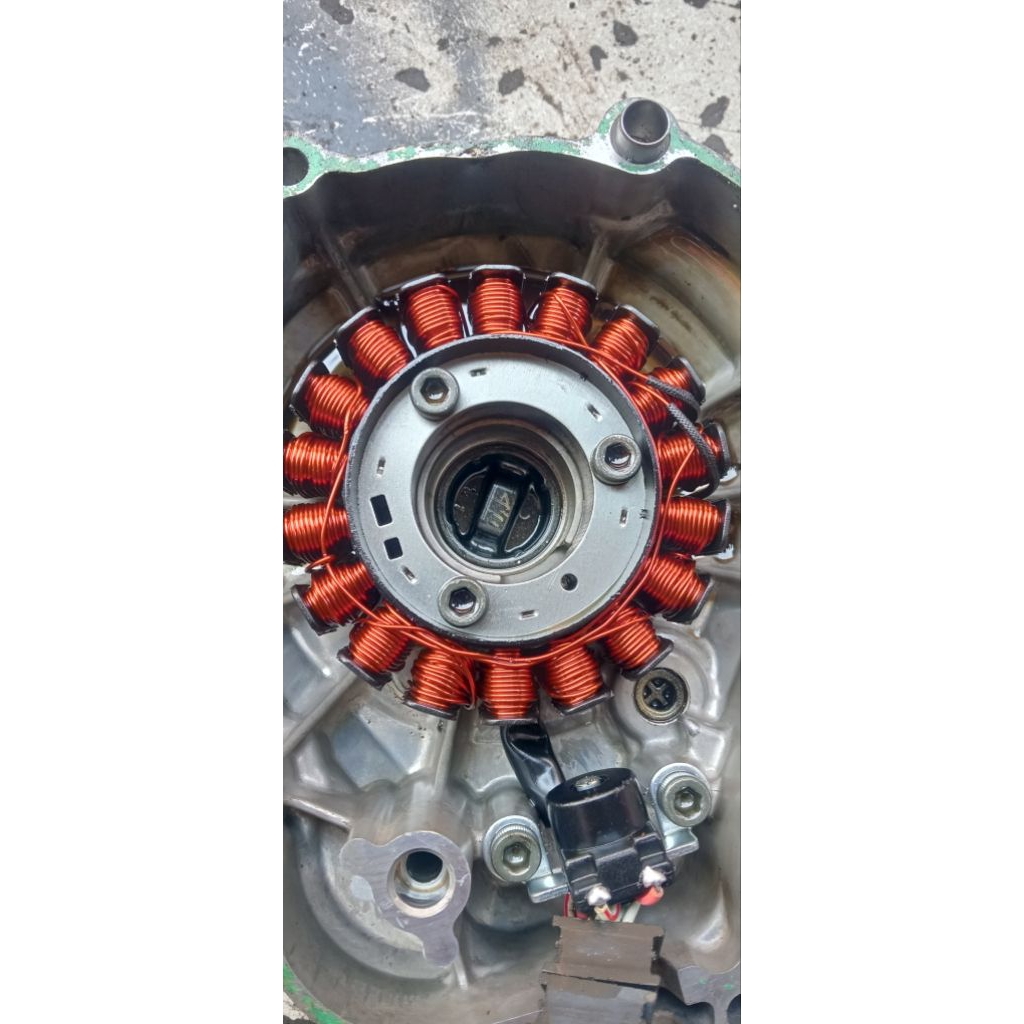 spul jalanYamaha Vixion old barang ori copotan