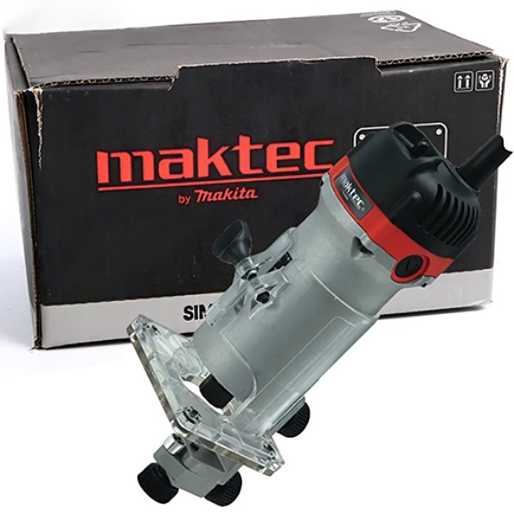 TERLARIS Mesin Profil MAKTEC MT370 6MM / Mesin Router Trimmer Profil Kayu Wood Trimmer Maktec