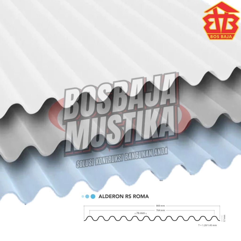 ATAP ALDERON RS UPVC TYPE ROMA