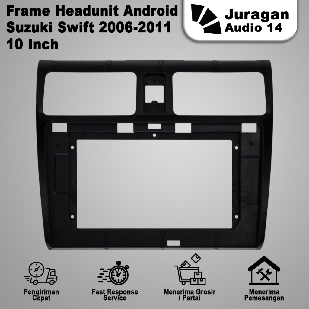 Frame Headunit Android Suzuki Swift 2006 - 2011 10 Inch