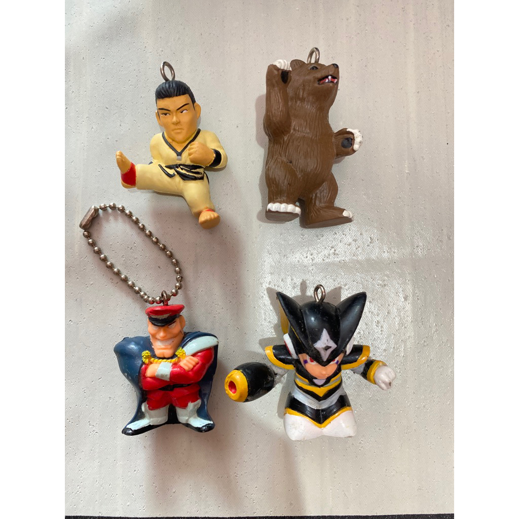 Mini Keychain Namco Capcom Tekken Megaman Streetfighter