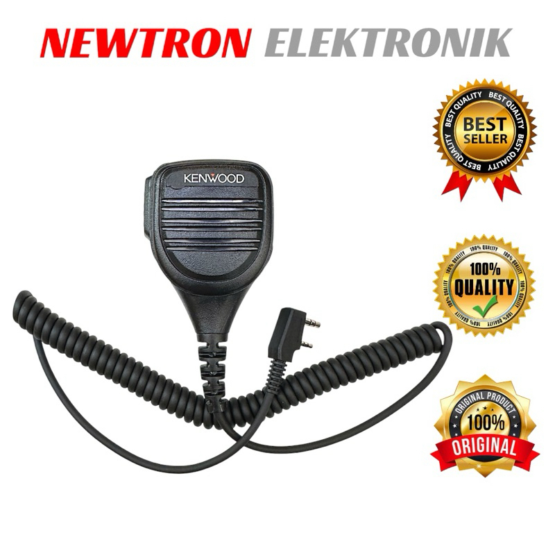 Mic HT Kenwood China PTT Extramic Original Asli Compatible Baofeng UV5R UV82 Vertec UV VT 5R 82 BF-8