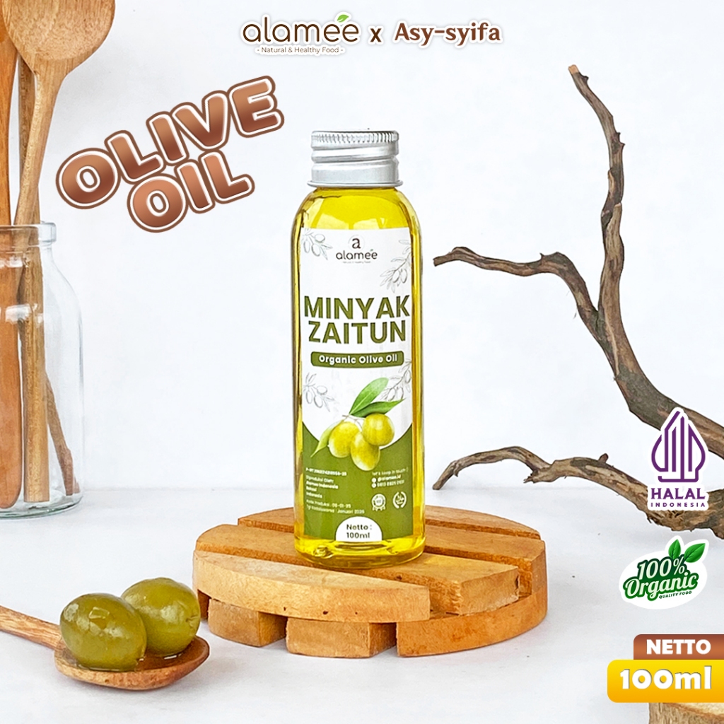 

Minyak Zaitun Untuk Diminum dan Dimasak Olive Oil Extra Virgin Organic Organik Murni Asli Masak Asli