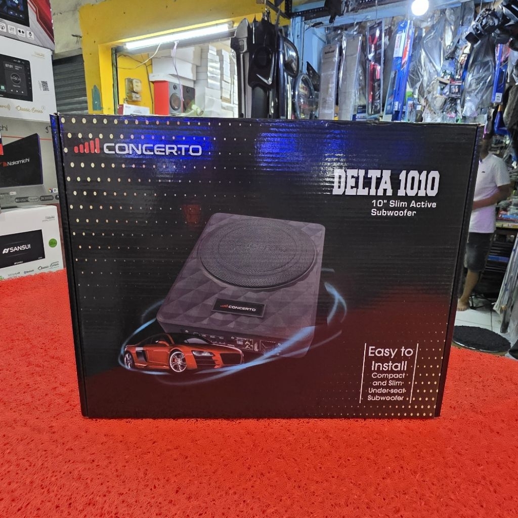 Subwoofer Kolong Aktif CONCERTO DELTA 1010 Subwoofer CONCERTO 10 in