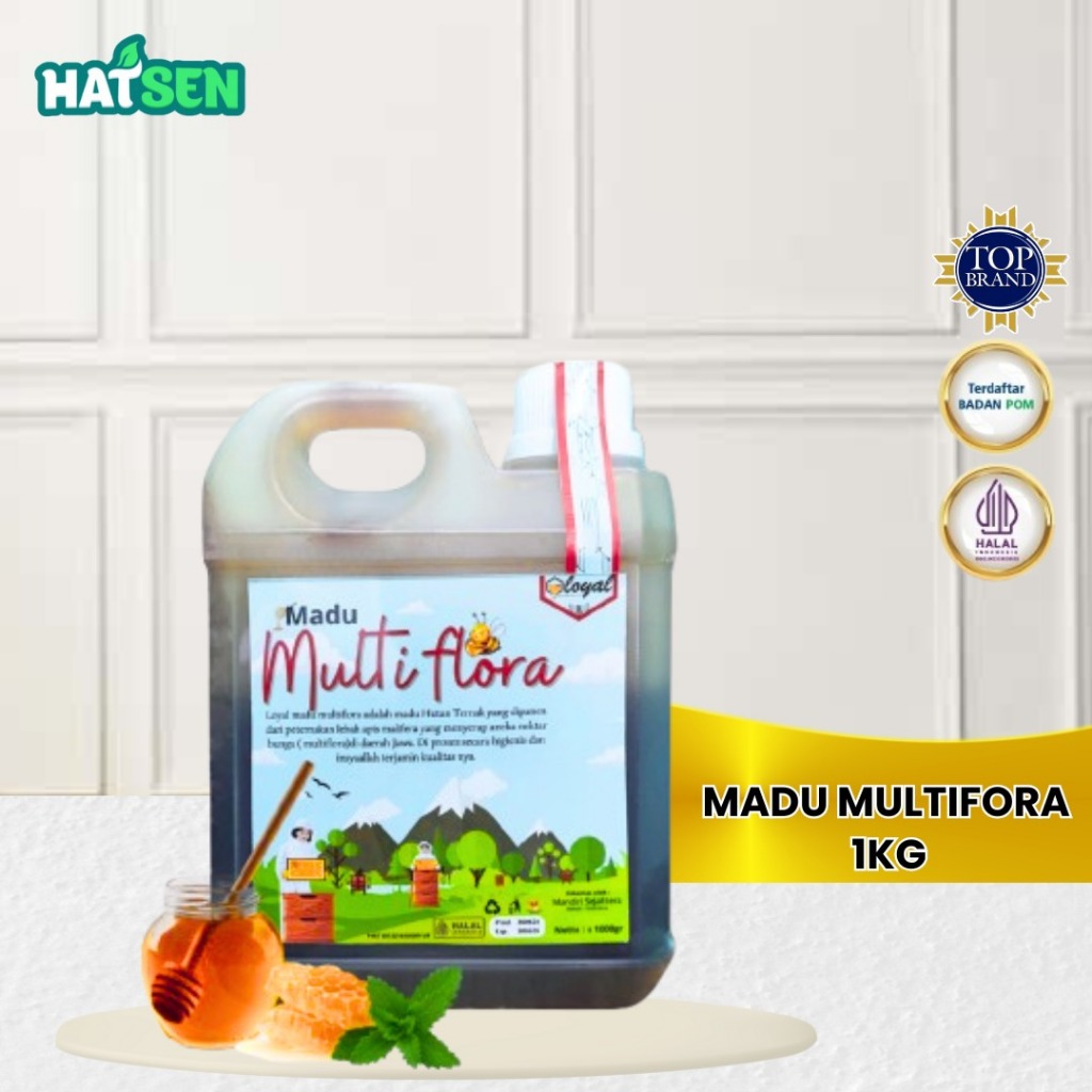 

Loyalnest Madu Asli Multiflora - Madu Hutan Super 1kg