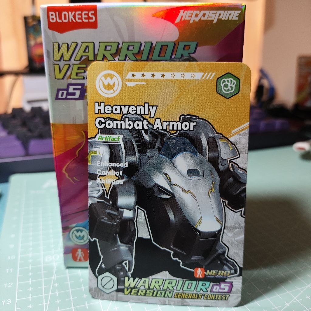 Blokees Hero Infinity 05 Heavenly Combat Armor