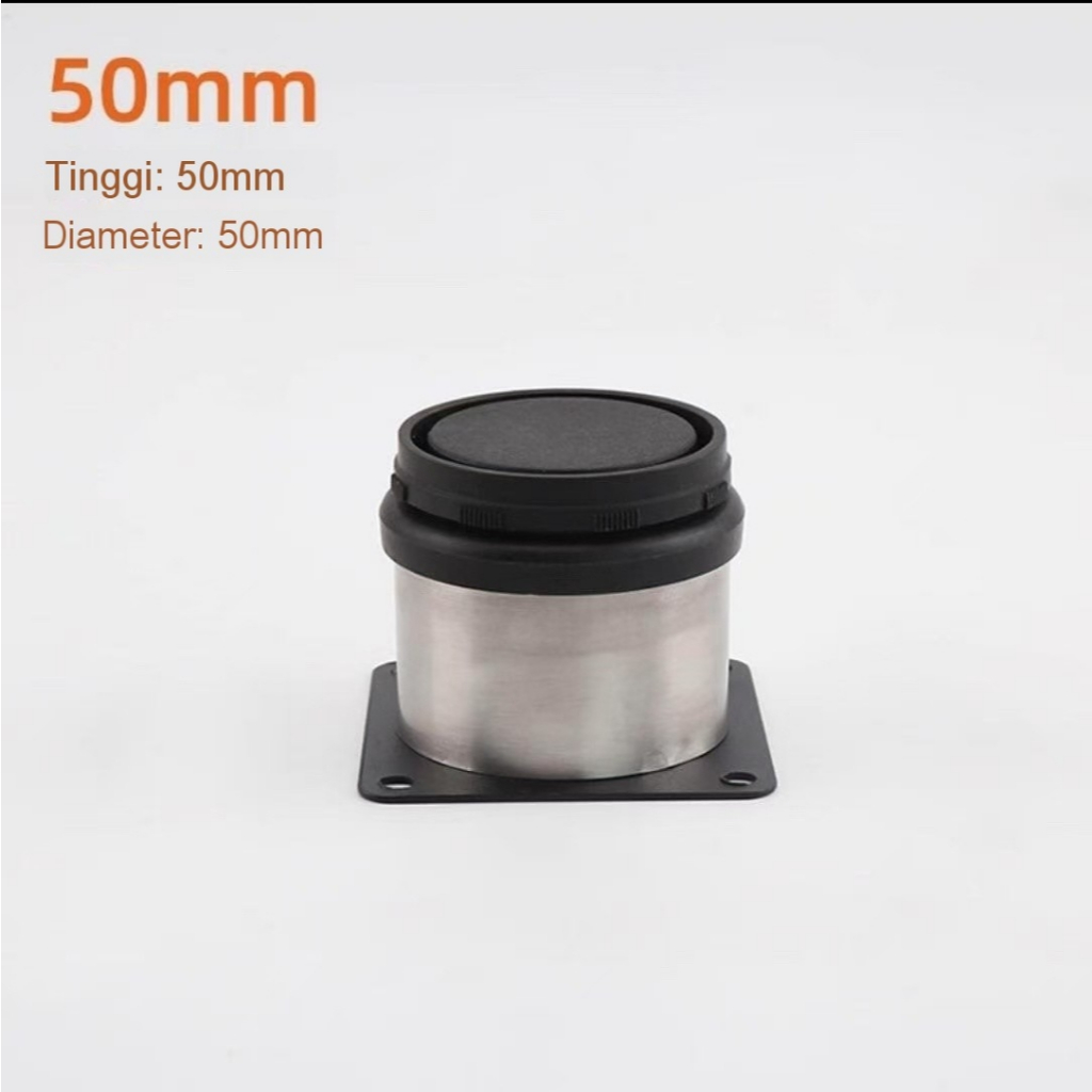 Adjustable Kaki Sofa Stainless Bulat / Kaki Sofa Stainless