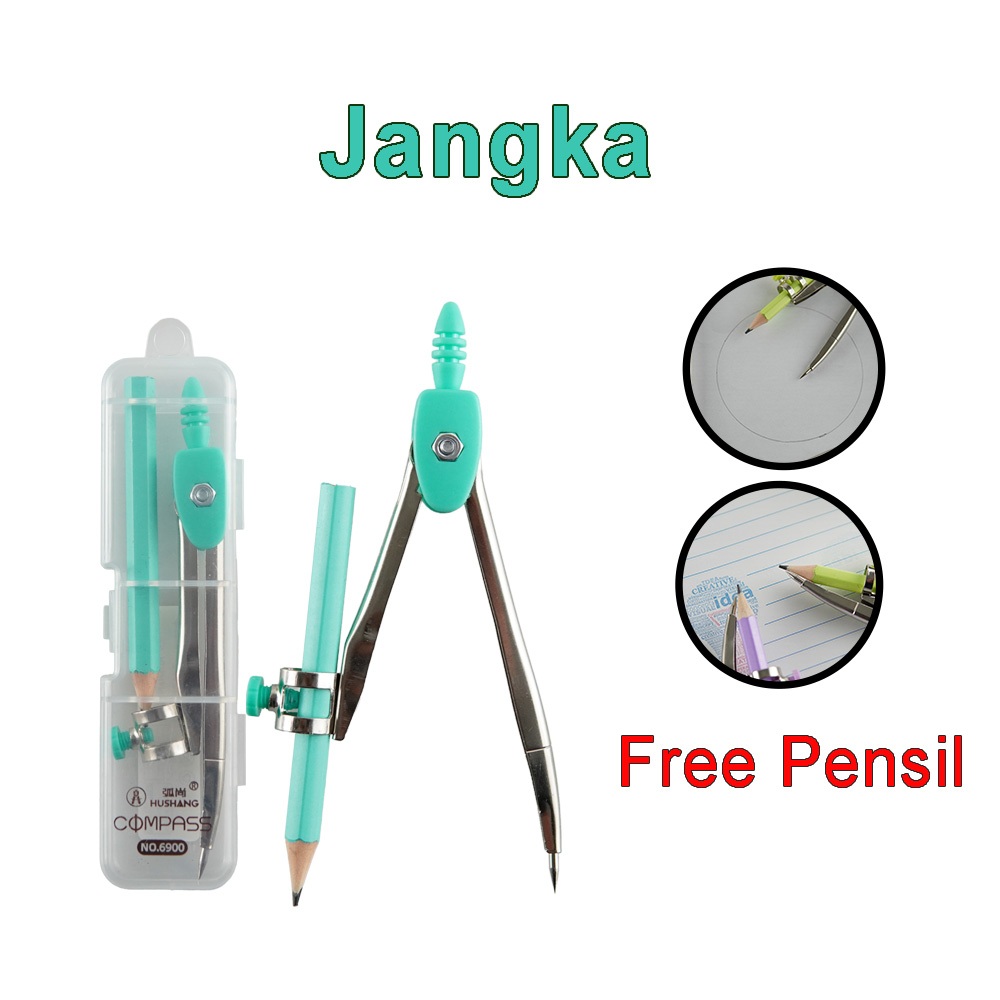 

Jangka Pensil Sekolah 11.8cm – Gambar Lingkaran Presisi – Warna AcakGJ-071501