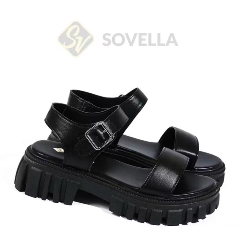 Preloved Mattea sandal wanita tali platform (sovella)