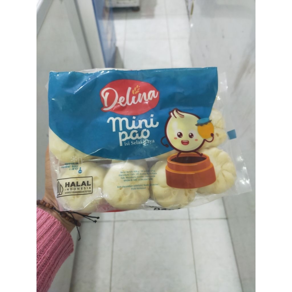 

delina mini Pao rasa selai kaya