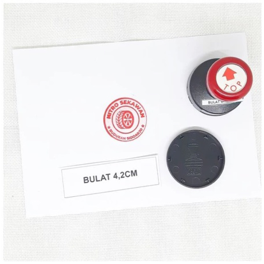 

Cetak stempel flash bulat costum - GRATIS TINTA ISI ULANG