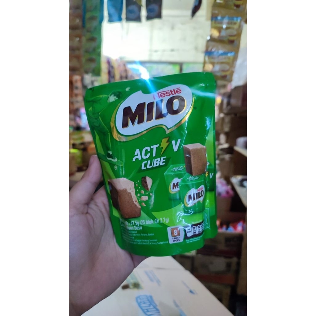 

Milo activ cube isi 25 cube / milo cube