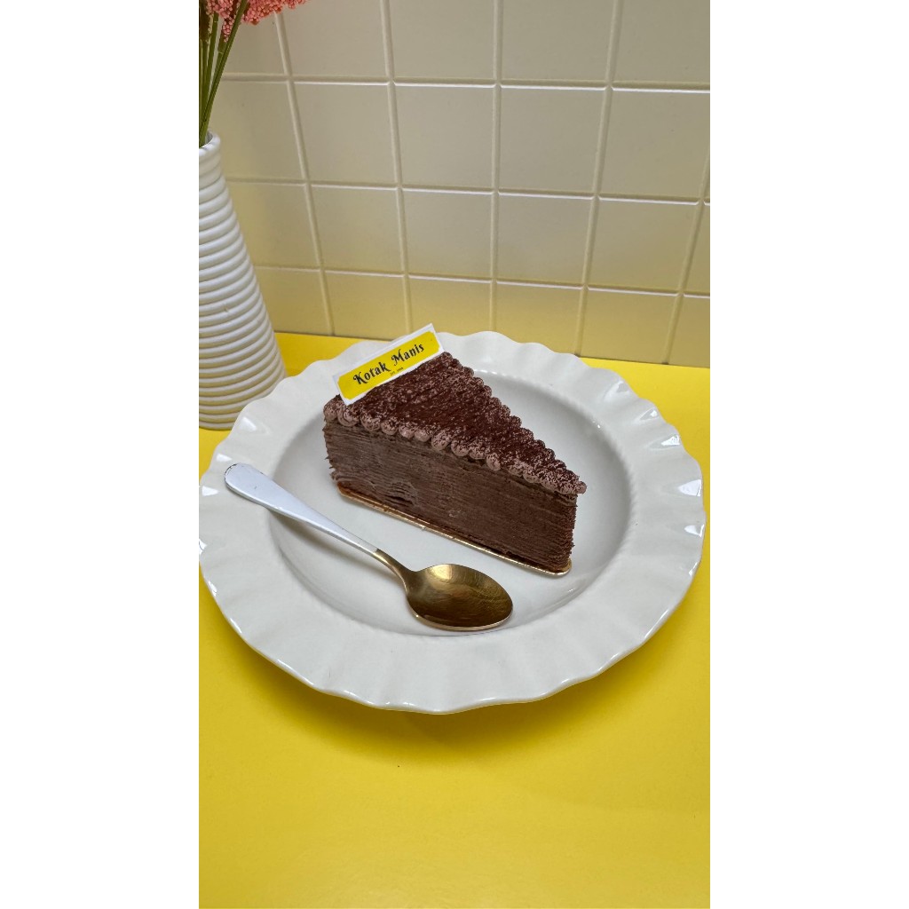 

mille crepes chocolate