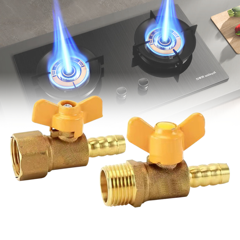 Kran Gas 1/2 Inch Stop Kran Gas Drat Stop Kran Gas Kuningan Best Quality Kran gas Kuningan